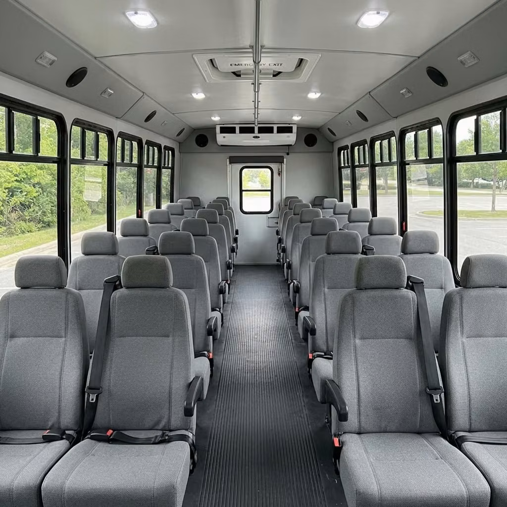 sheboygan 35 passenger minibus seating