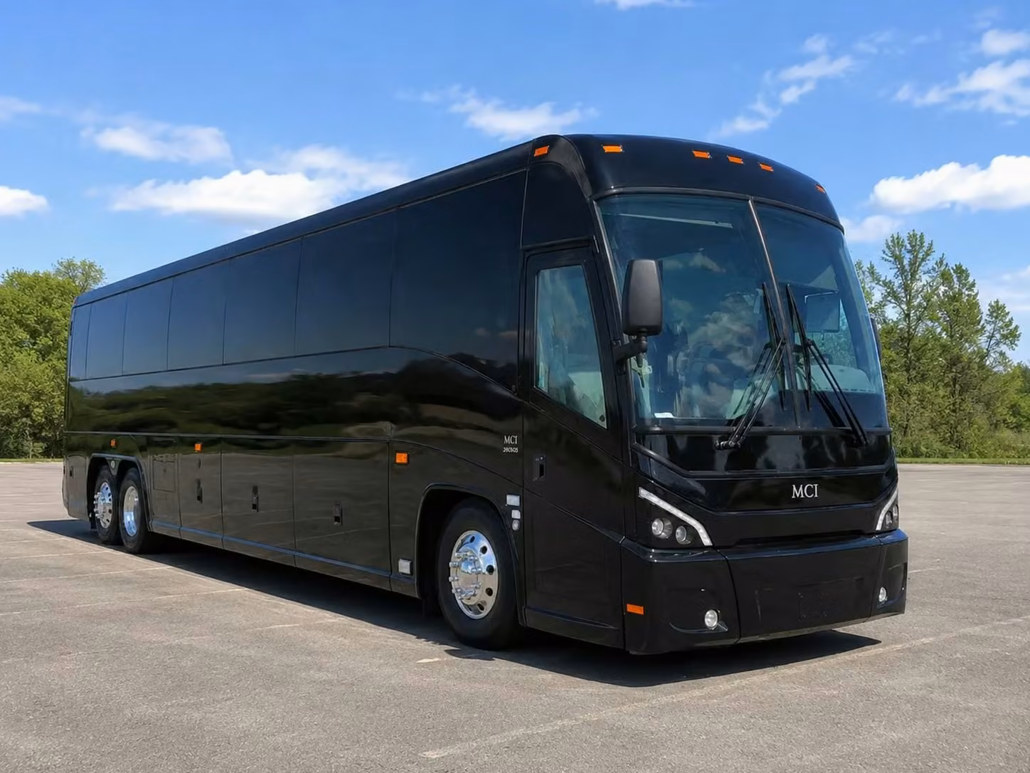 sheboygan 56 passenger school charter buses with undercarriage gear storage