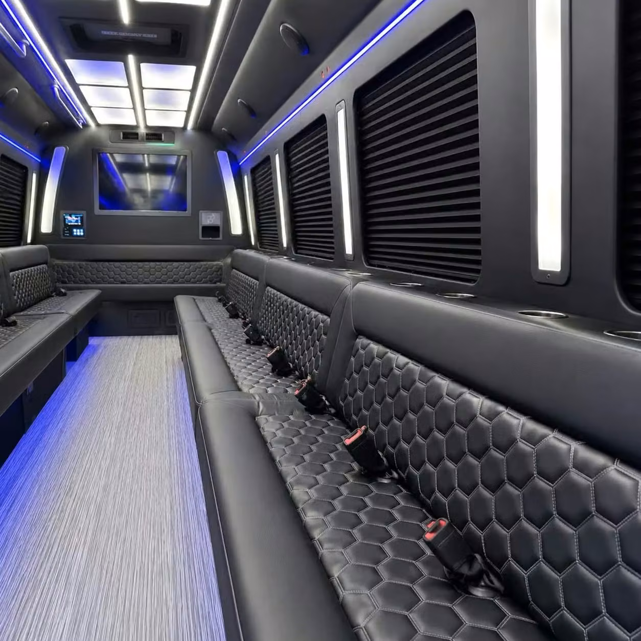 sheboygan party bus party lighting