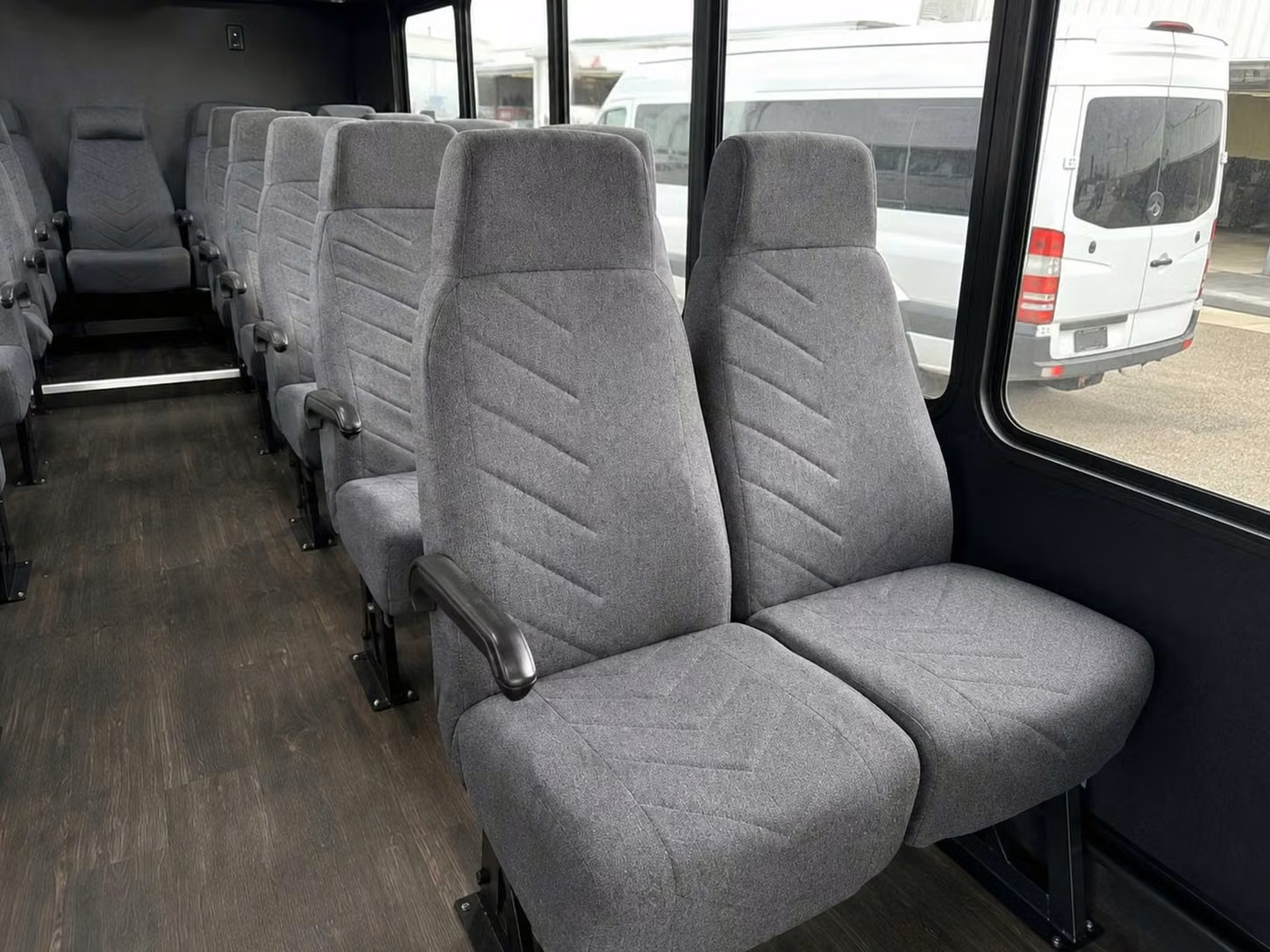 18 passenger minibus inside
