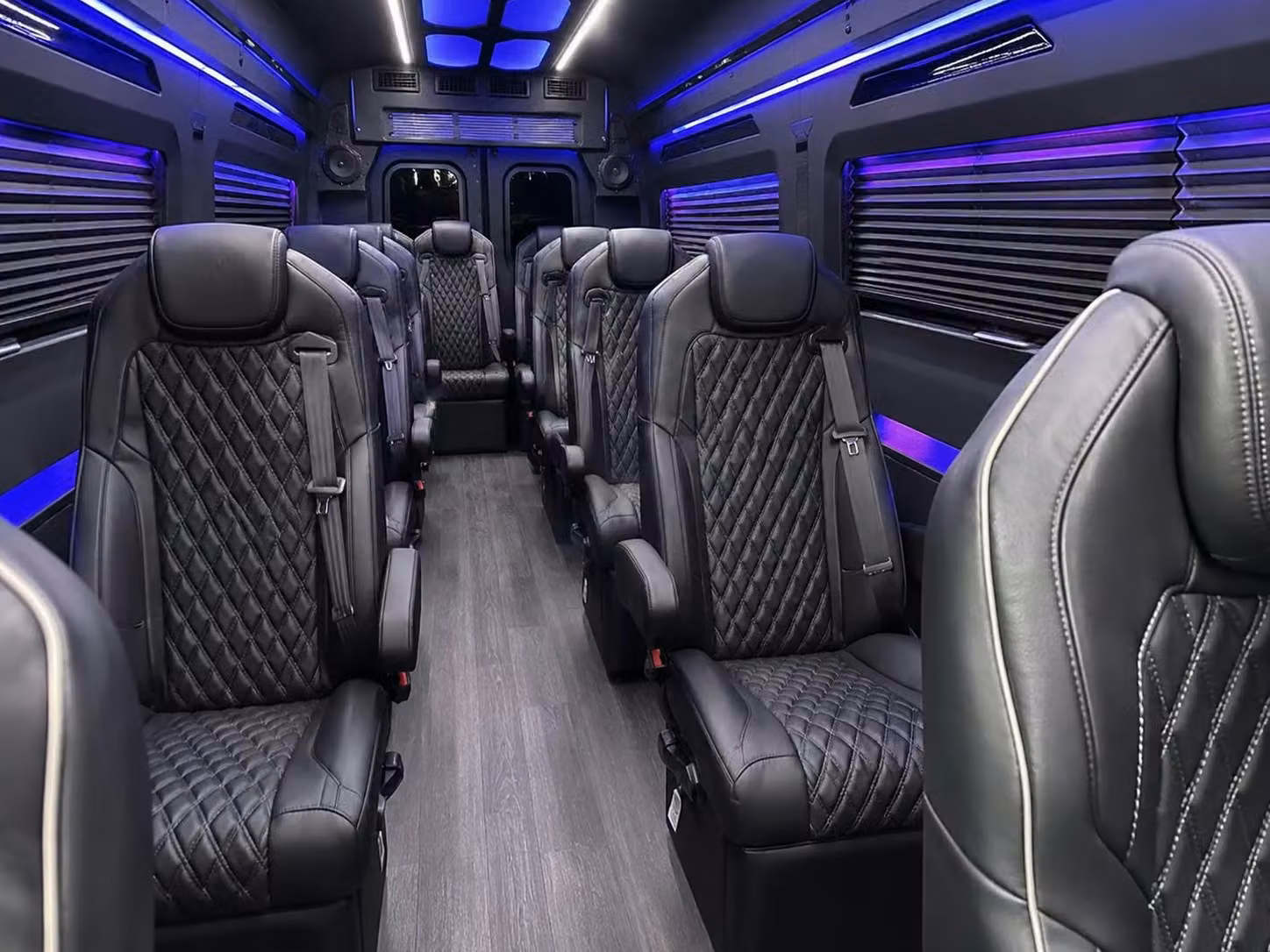 sprinter van with driver interior